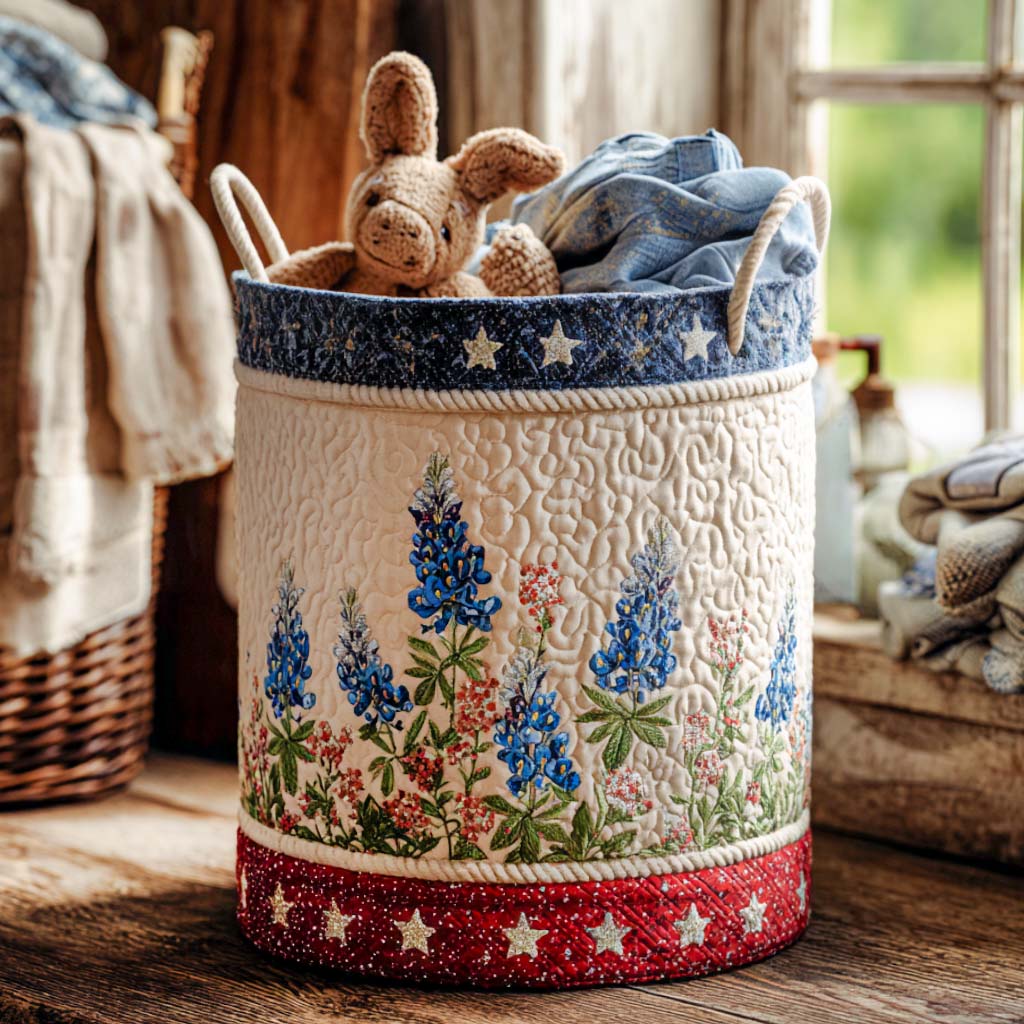 Kosz na pranie Bluebonnet NCU0QN009
