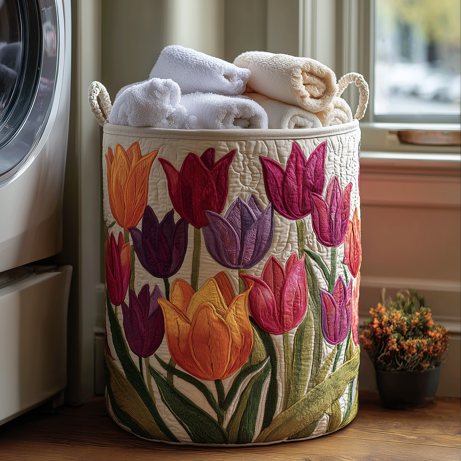 Kosz na pranie Tulip Joy