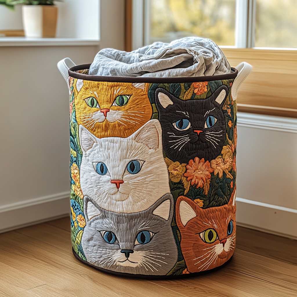 Kosz na pranie "Cat Meadow"