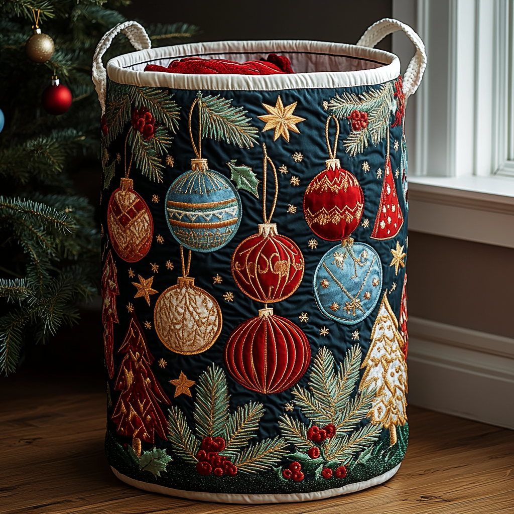 Kosz na pranie Festive Charm