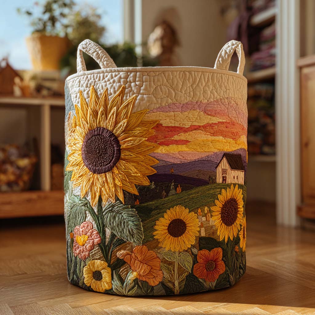 Kosz na pranie "Flourishing Sunshine"