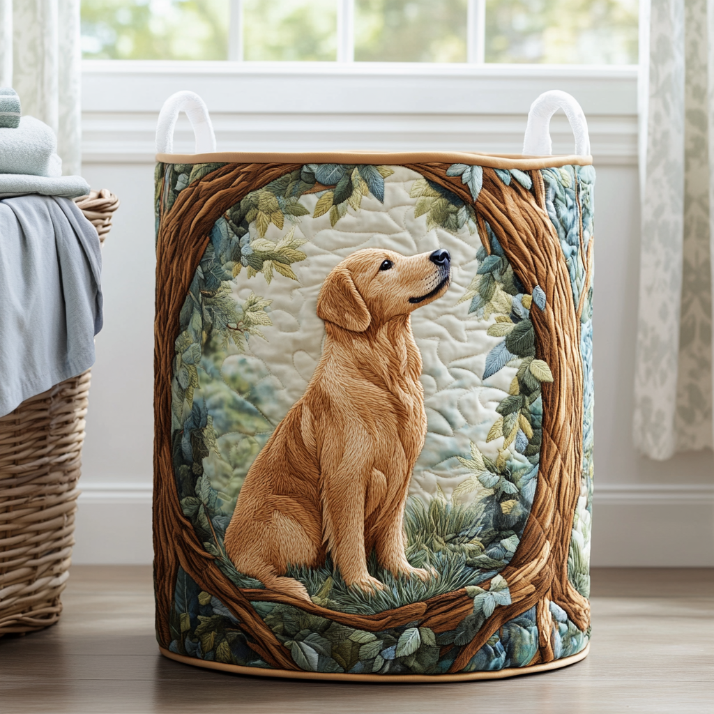 Kosz na pranie Golden Retriever Field