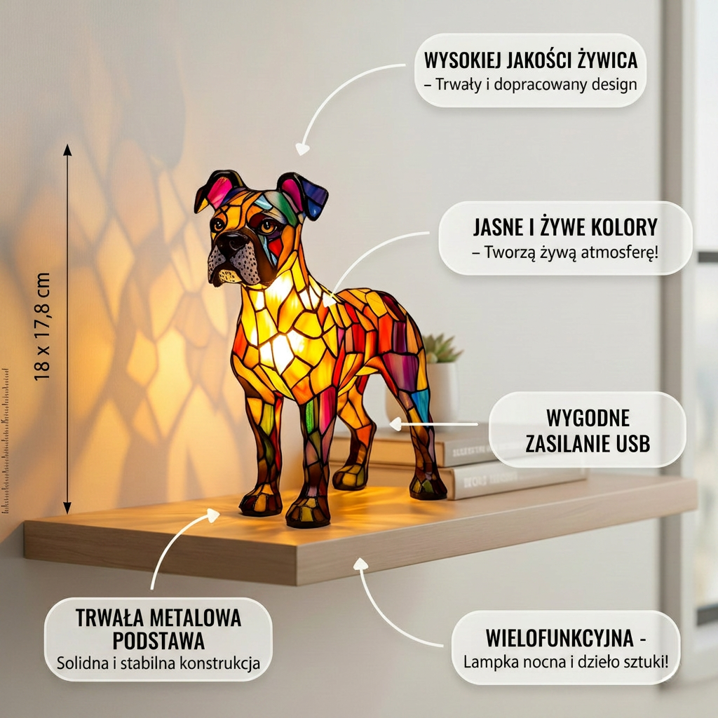 Mozaikowy Bokser